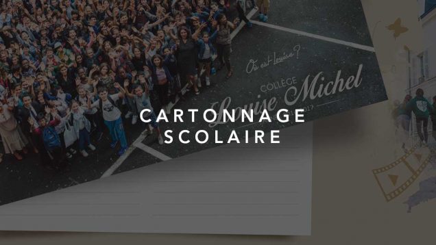 cartonnage scolaire